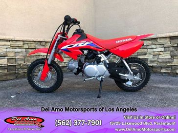 2024 Honda CRF50FR  in a RED exterior color. Del Amo Motorsports of Los Angeles (562) 262-9181 delamomotorsports.com 