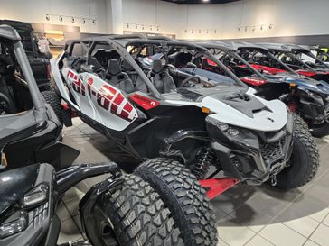 2025 Can-Am MAVERICK R MAX 999T DCT CATALYST GREY AND LEGION RED 