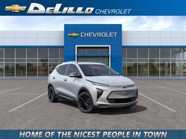 2023 Chevrolet Bolt EUV Premier in a Silver Flare Metallic exterior color and Jet Blackinterior. BEACH BLVD OF CARS beachblvdofcars.com 