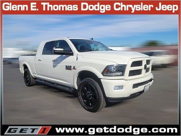 2017 RAM 2500 Laramie in a Pearl White exterior color and Blackinterior. Glenn E Thomas 100 Years Of Excellence (866) 340-5075 getdodge.com 