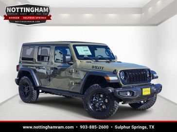 New 2026 Jeep Wrangler 4-door Willys