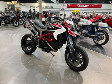 2014 Ducati Hypermotard 821 SP  in a RED/WHITE exterior color. SoSo Cycles 877-344-5251 sosocycles.com 