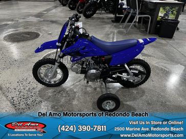 2024 Yamaha TTR50ERC  in a TEAM YAMAHA BLUE exterior color. Del Amo Motorsports of Redondo Beach (424) 304-1660 delamomotorsports.com 