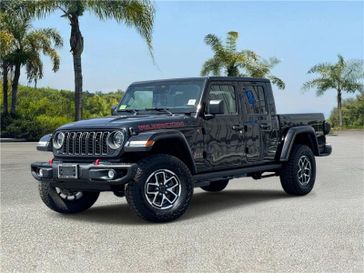 New 2026 Jeep Gladiator Rubicon X 4x4 in a Black Clear Coat exterior color and Blackinterior. Southbay Chrysler Jeep Dodge Ram (424) 404-5521 pixelmotiondemo.com 