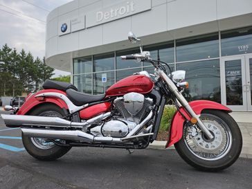 2020 Suzuki BOULEVARD C50  in a RED exterior color. BMW Motorcycles of Detroit (248) 402-4010 pixelmotiondemo.com 