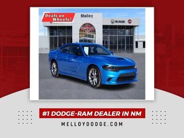 2023 Dodge Charger GT in a B5 Blue Pearl Coat exterior color and Blackinterior. Melloy Dodge RAM FIAT 505-588-4459 melloydodge.com 