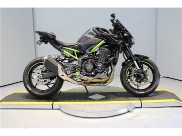 2021 Kawasaki Z900 in a Black Green exterior color. New England Powersports 978 338-8990 pixelmotiondemo.com 