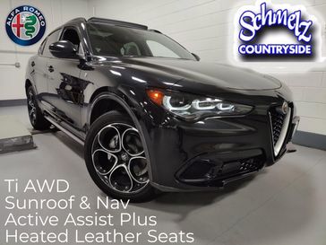 2024 Alfa Romeo Stelvio Ti AWD w/Sunroof/Nav/Activ Asst