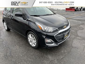 2020 Chevrolet Spark LT in a Mosaic Black exterior color and Jet Black/Dark Anderson Silver Metallicinterior. Glenview Luxury Imports 847-904-1233 glenviewluxuryimports.com 