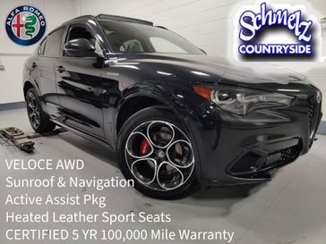 Used 2024 Alfa Romeo Stelvio Veloce AWD w/Sunrof/Activ Asst