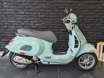 2024 Vespa GTS 300  in a VERDE AMABILE exterior color. BMW Motorcycles of New Orleans 504-595-6776 pixelmotiondemo.com 