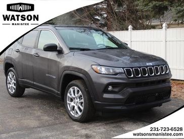 2024 Jeep Compass Latitude Lux 4x4 with a LEATHERETTEinterior. Watson Auto 000-000-0000 