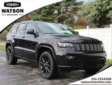 2020 Jeep Grand Cherokee Altitude in a DIAMOND BLACK C exterior color. Watson Ludington Chrysler 231-239-6355 