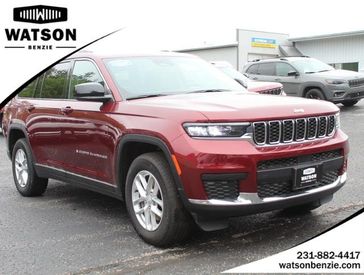 2022 Jeep Grand Cherokee L Laredo in a RED exterior color. Watson Benzie, LLC 231-383-7836 watsonchryslerdodgejeep.com 