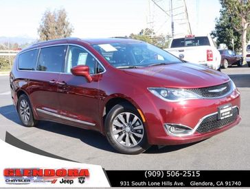 2019 Chrysler Pacifica Touring L Plus in a VELVET RED PEARL exterior color. Glendora Chrysler Dodge Jeep Ram 909-506-2515 glendorachryslerjeepdodge.com 