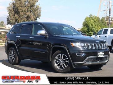 2018 Jeep Grand Cherokee Limited in a BLACK CRYSTAL exterior color. Glendora Chrysler Dodge Jeep Ram 909-506-2515 glendorachryslerjeepdodge.com 