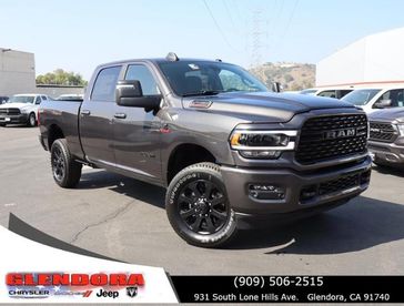 2024 RAM 2500 Big Horn Crew Cab 4x4 6'4' Box in a Granite Crystal Metallic Clear Coat exterior color. Glendora Chrysler Dodge Jeep Ram 909-506-2515 glendorachryslerjeepdodge.com 