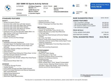 Used 2021 BMW X5 M Base