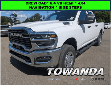 New 2025 RAM 2500 Tradesman Crew Cab 4x4 6'4' Box Bright White Clear Coat