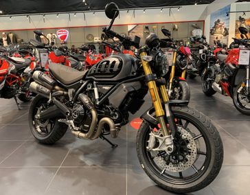 2023 Ducati Scrambler 1100 Sport Pro  in a MATT BLACK exterior color. SoSo Cycles 877-344-5251 sosocycles.com 