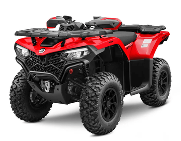 NEW 2026 CFMOTO CFORCE 500  in a MAGMA RED exterior color. Family PowerSports (877) 886-1997 familypowersports.com 