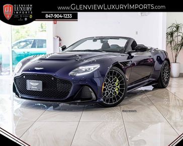 2023 Aston Martin DBS Ultimate in a Royal Indigo exterior color and Onyx Blackinterior. Glenview Luxury Imports 847-904-1233 glenviewluxuryimports.com 