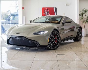 2023 Aston Martin Vantage  in a Gray exterior color. Glenview Luxury Imports 847-904-1233 glenviewluxuryimports.com 