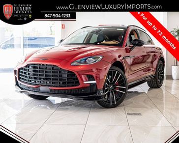 2023 Aston Martin DBX 707 in a Hyper Red exterior color and Oxford Taninterior. Maserati of Glenview 847-904-6379 maseratiglenview.com 