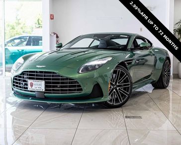 2024 Aston Martin DB12  in a Iridescent Emer exterior color. Aston Martin of Glenview 847-904-1233 astonmartinofglenview.com 