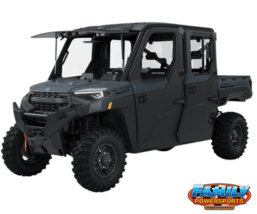 2025 POLARIS RANGER CREW XP 1000 NORTHSTAR EDITION ULTIMATE STEALTH GRAY 