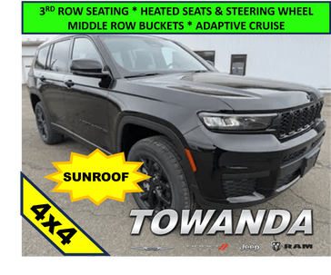 2025 Jeep Grand Cherokee L Altitude X 4x4 Diamond Black Crystal Pearl Coat