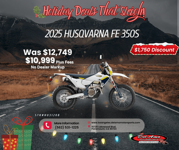 New 2025 Husqvarna FE 350S 
