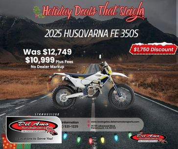 New 2025 Husqvarna FE 350S 