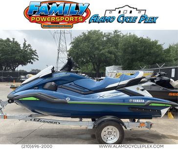 2024 Yamaha FX CRUISER SVHO WITH AUDIO DEEPWATER BLUE AND WHITE 