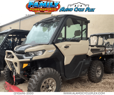 2024 CAN-AM DEFENDER LIMITED HD10 CALI DESERT TAN AND TIMELESS BLACK