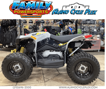 2024 CAN-AM RENEGADE 70 EFI CATALYST GRAY AND NEO YELLOW