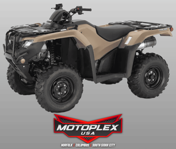 New 2027 Honda FourTrax Rancher 4x4 Automatic DCT IRS EPS  in a Sandstone Beige exterior color. Motoplex USA (402) 379-8433 motoplexusa.com 
