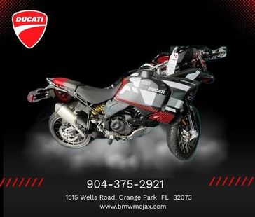 2024 Ducati DesertX in a SATURN GREY / GP exterior color. BMW Motorcycles of Jacksonville (904) 375-2921 bmwmcjax.com 