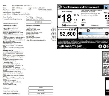 Used 2020 Aston Martin DB11 AMR