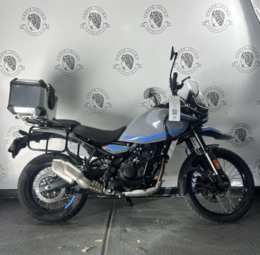 2024 Royal Enfield HIMALAYAN 450  in a SLATE POPPY BLUE exterior color. BMW Motorcycles of New Orleans 504-595-6776 motojulia.com 