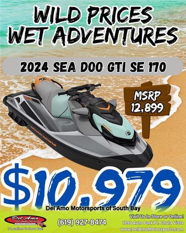 2024 Sea-Doo GTI SE 170 Image 1