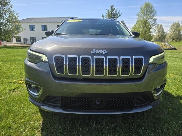 Used 2022 Jeep Cherokee Limited with VIN 1C4PJMDX7ND502661 for sale in Angola, IN
