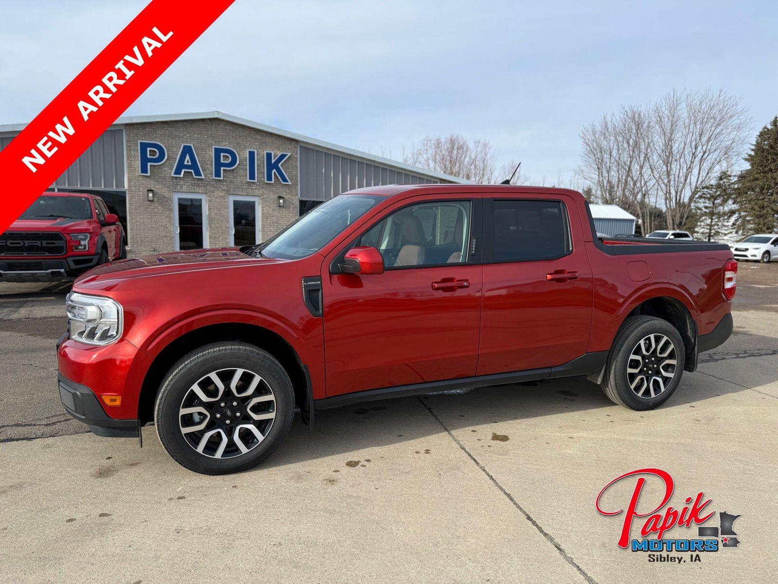 Used 2023 Ford Maverick Lariat with VIN 3FTTW8E34PRB02439 for sale in Luverne, Minnesota