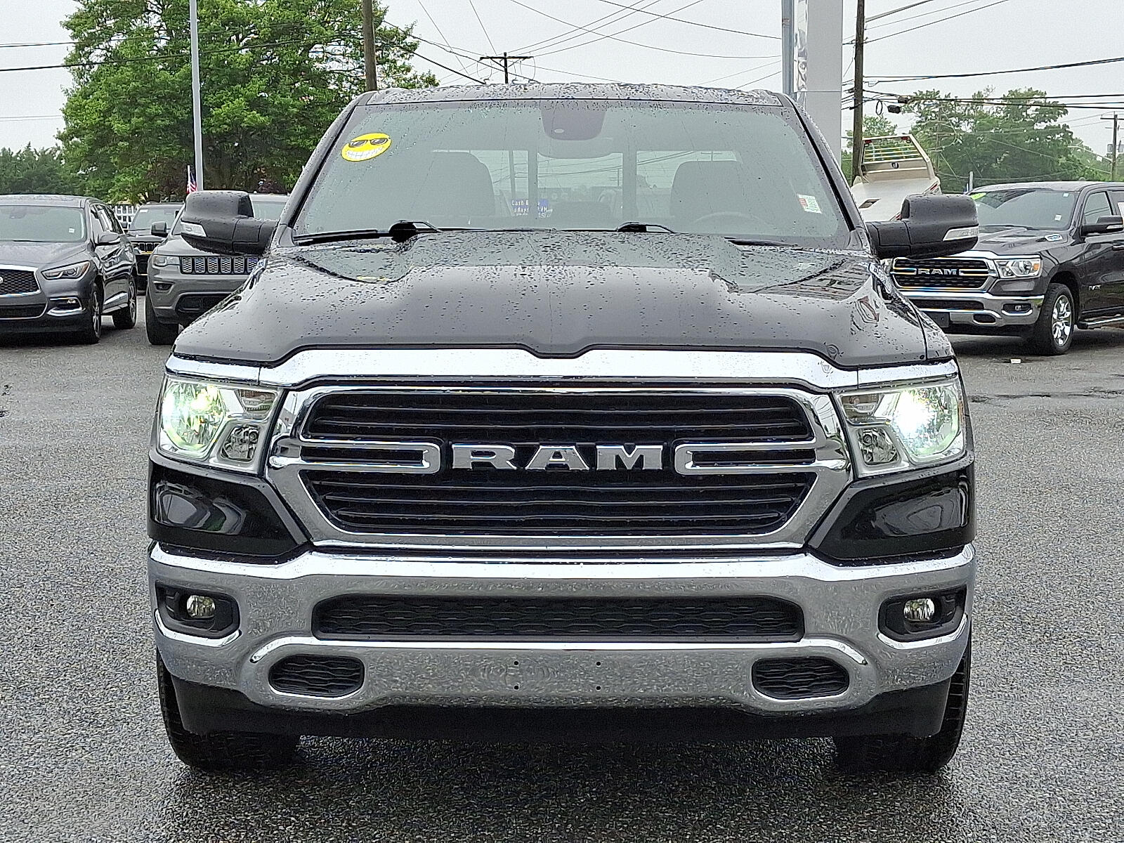 Used 2021 RAM Ram 1500 Pickup Big Horn/Lone Star with VIN 1C6SRFFT3MN770972 for sale in New Castle, DE