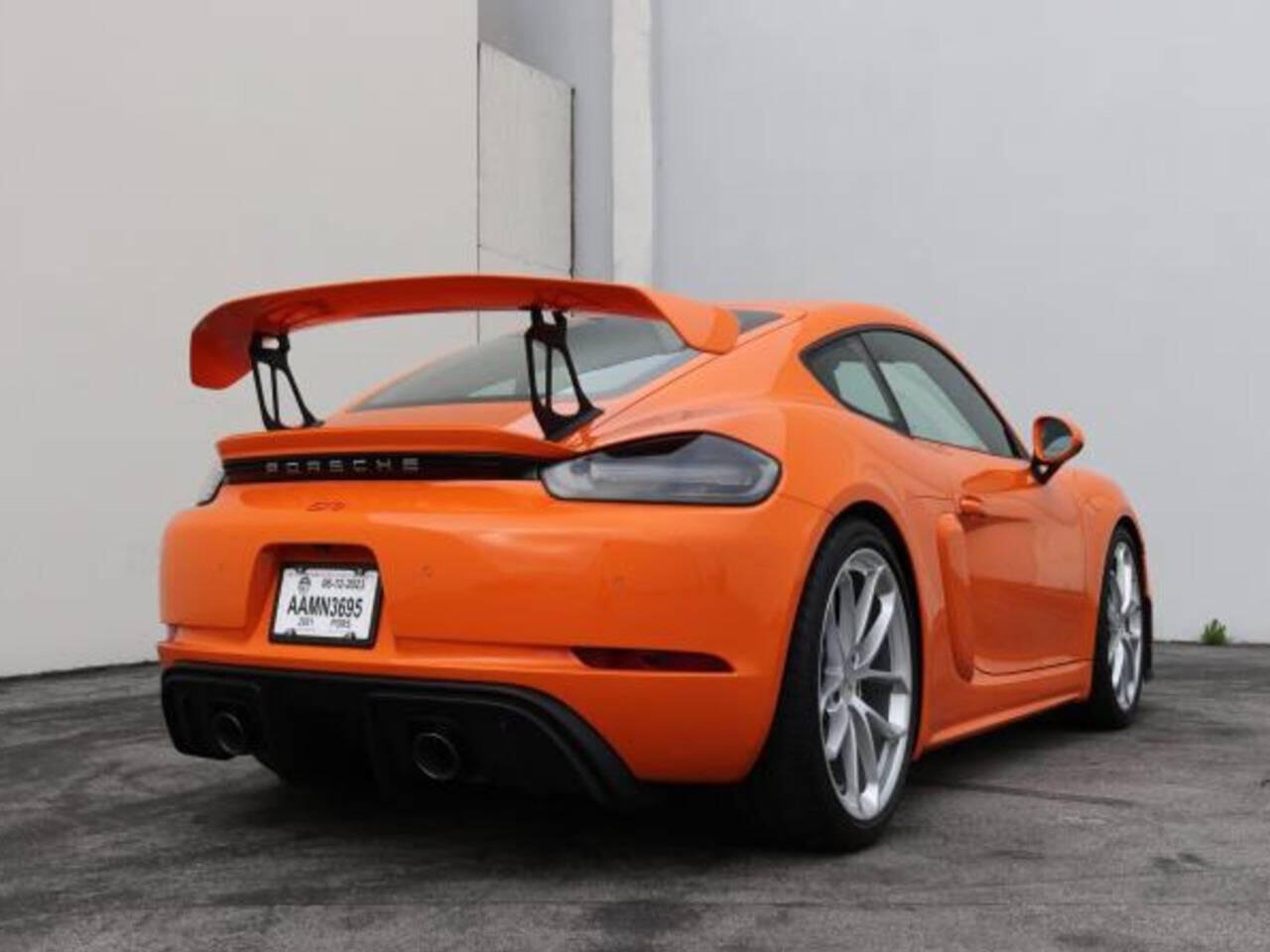 Used 2021 Porsche 718 GT4 with VIN WP0AC2A85MS999589 for sale in Fairmont, Minnesota