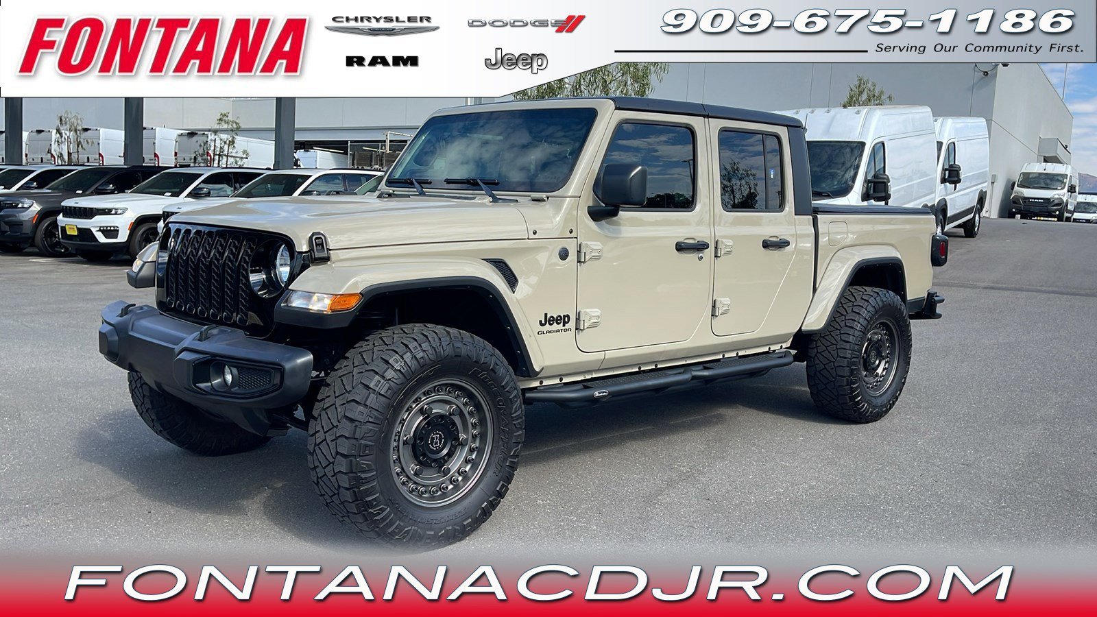 Used 2022 Jeep Gladiator California Edition with VIN 1C6HJTAG7NL171385 for sale in Fontana, CA