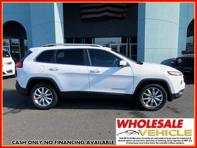 Used 2016 Jeep Cherokee Limited with VIN 1C4PJMDB9GW299994 for sale in New Britain, CT