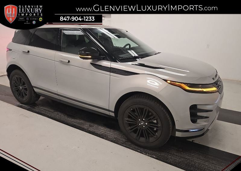 Used 2024 Land Rover Range Rover Evoque Dynamic SE with VIN SALZL2FXXRH236189 for sale in Glenview, IL