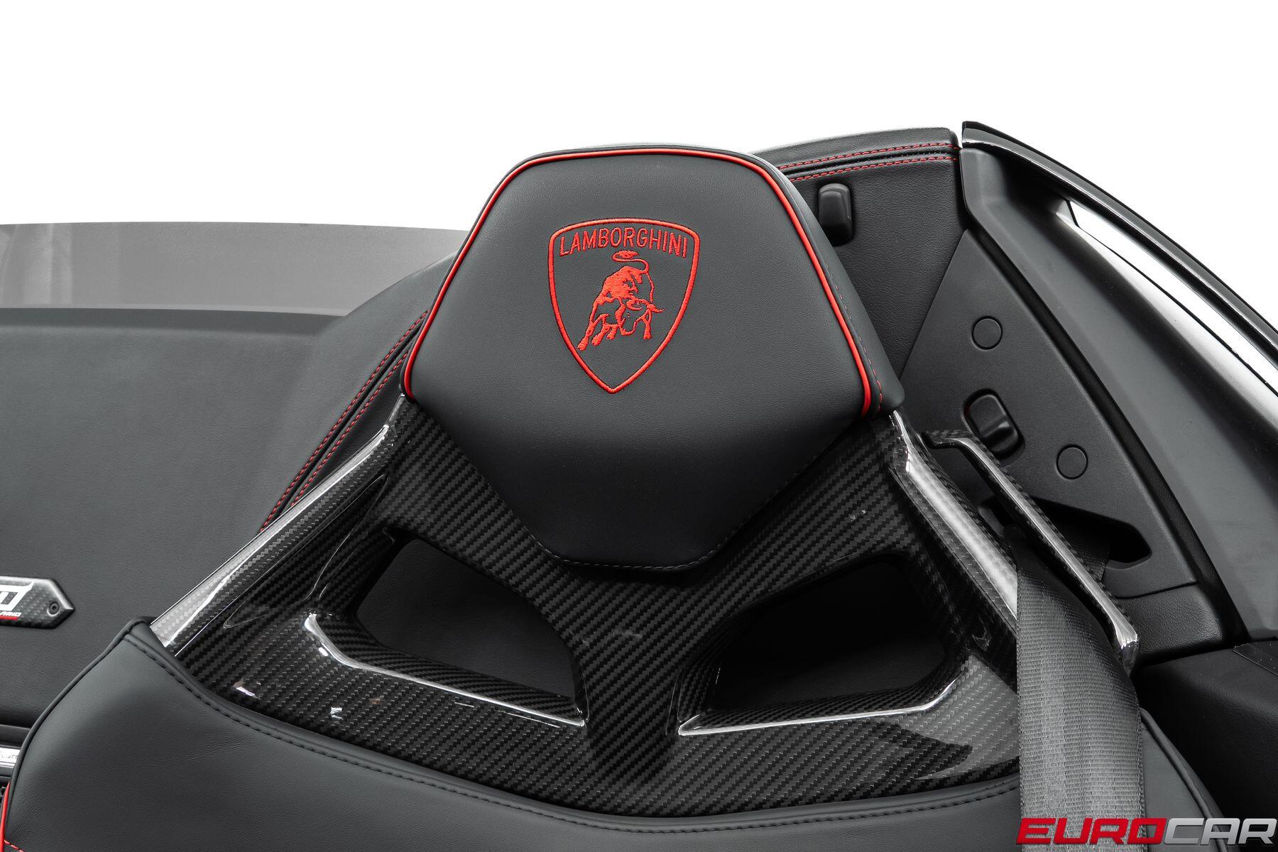 2023 Lamborghini Huracan EVO Spyder RWD *60TH ANNIVERSARY EDITION * FULL PPF* in a Bianco Icarus Metallic exterior color and Blackinterior. Eurocars OC 949-722-7121 eurocaroc.com 