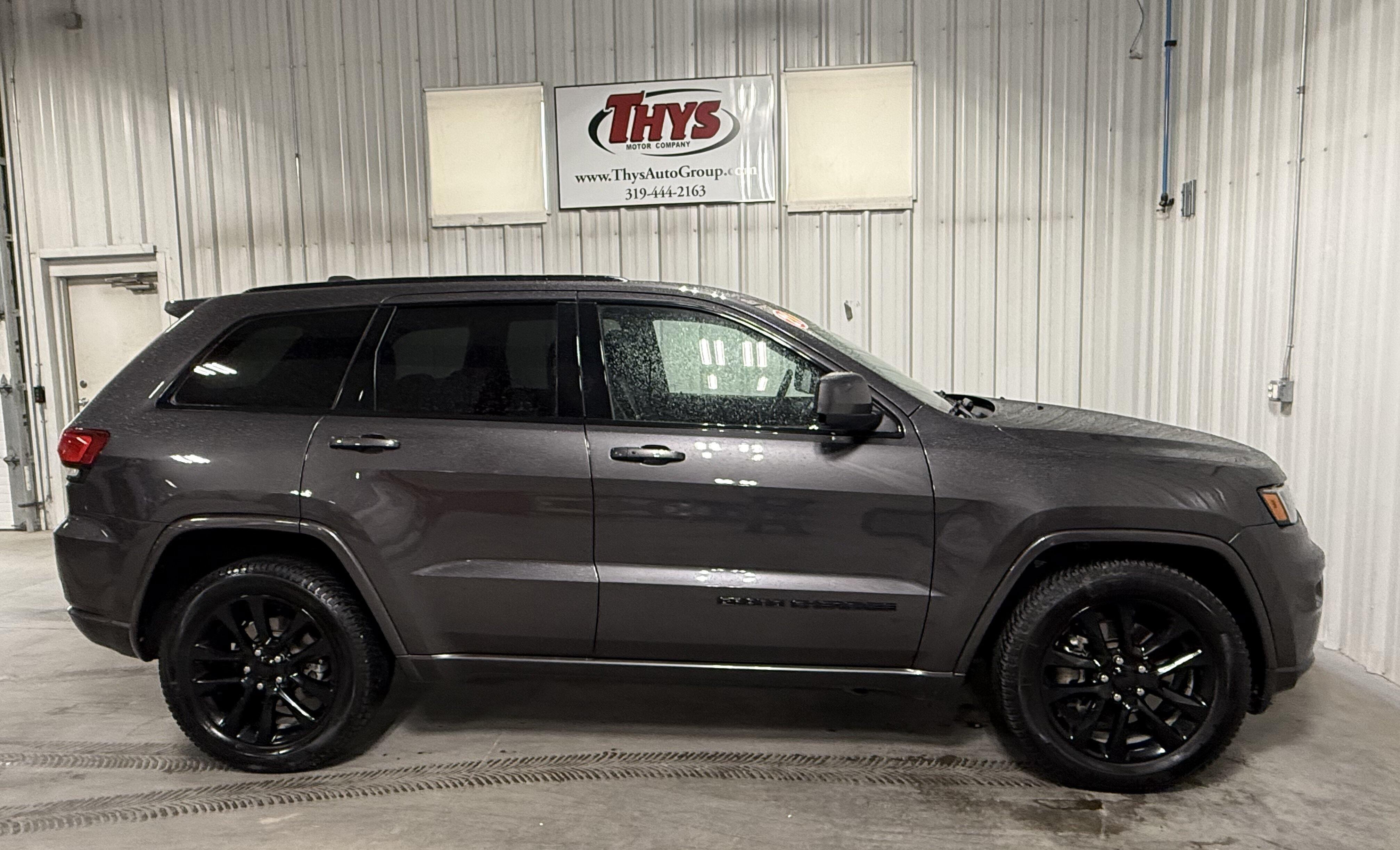 Used 2021 Jeep Grand Cherokee Laredo X with VIN 1C4RJEAG9MC549195 for sale in Belle Plaine, IA